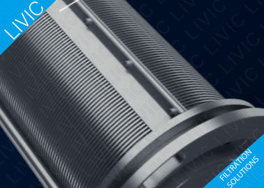 Water Treatment Filters DFX Series , V - Slot Series Scraper Filter 50-500µM