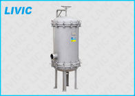 0.6MPa / 1.0MPa Cartridge Filter Housing Durable High Filtration Rating 0.05 - 200 Micron