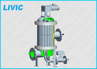 Stainless Steel Automatic Back Flushing Filter Epoxy For Pipeline Flushing