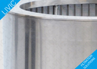 Water Treatment Filters DFX Series , V - Slot Series Scraper Filter 50-500µM