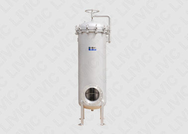 Water Treatment Systems Basket Filter Housing With 50 - 8000micron Filtration Rating