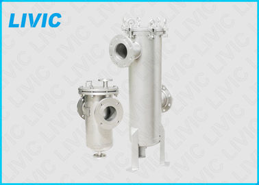 High Pressure Filter Housing , Stainless Basket Strainer With 0.05-33㎡Filter Area
