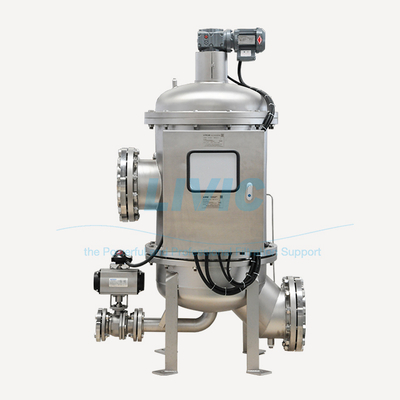 Stainless Steel Automatic Back Flushing Filter With Manual / Automatic Control